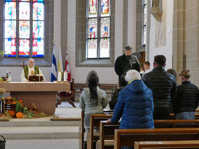 Familiengottesdienst zum Erntedankfest (© Karl-Franz Thiede)